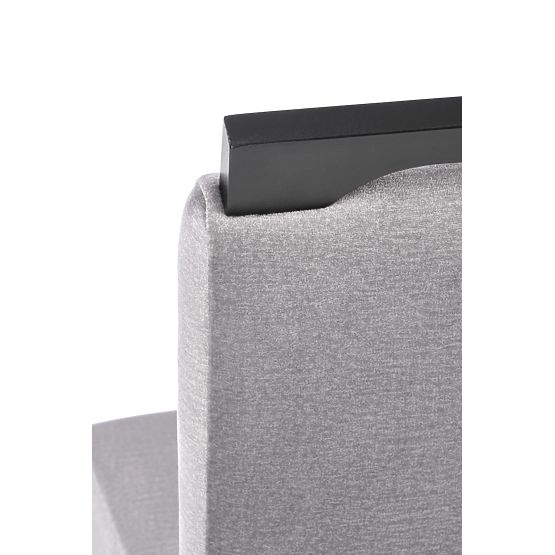 Scaun CLARION 2 negru / husă: MONOLITH 85 (cenușiu) (1p=2buc)