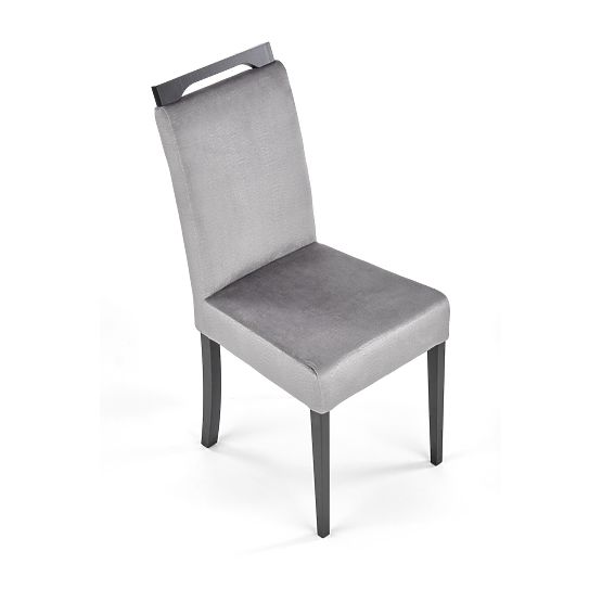 Scaun CLARION 2 negru / husă: MONOLITH 85 (cenușiu) (1p=2buc)
