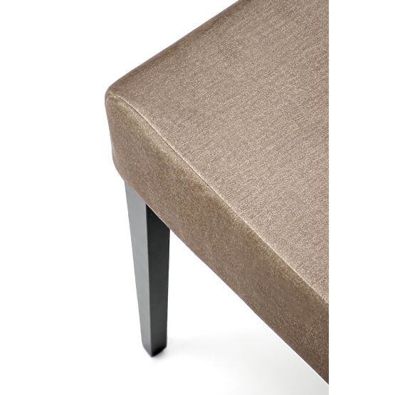 Scaun CLARION 2 negru / tapițerie: MONOLITH 09 (maro închis) (1p=2buc)