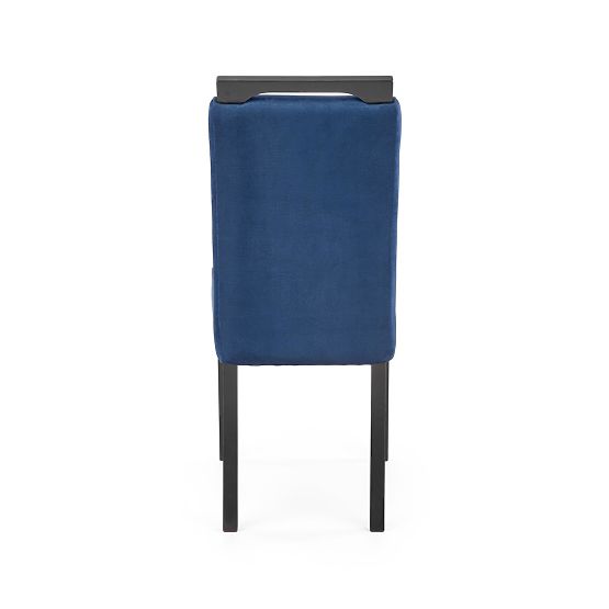 Scaun CLARION 2 negru / tapițerie: MONOLITH 77 (albastru închis) (1p=2buc)