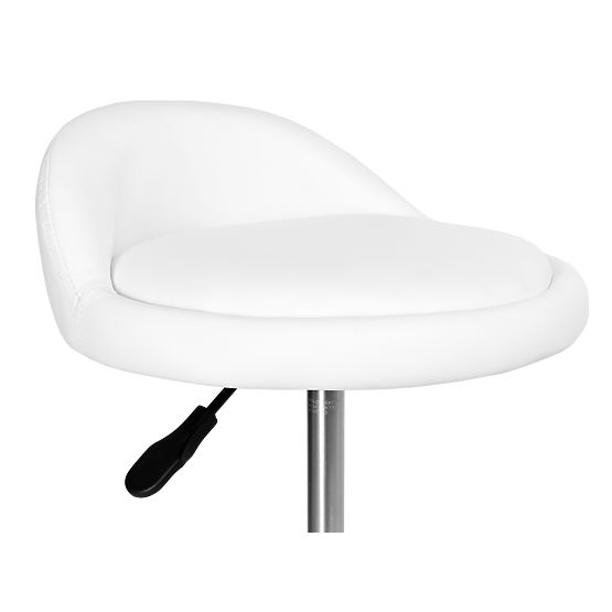 Scaun cosmetic de coafură LOMO alb