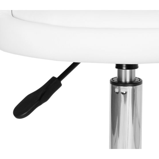 Scaun cosmetic de coafură LOMO alb