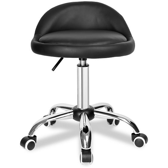 Scaun cosmetic de coafură LOMO negru