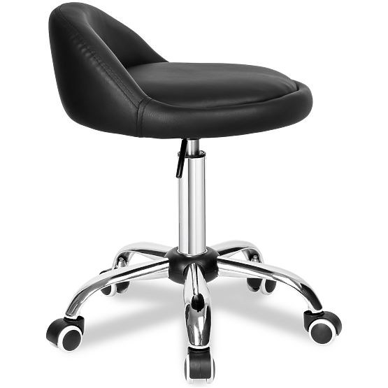 Scaun cosmetic de coafură LOMO negru