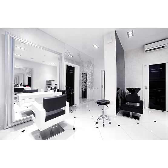 Scaun cosmetic și de coafură Monza negru
