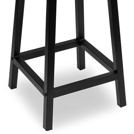 Scaun de bar Flint Rustic Loft Industrial Stejar Îmbătrânit
