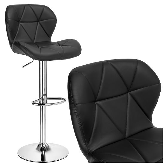 Scaun de bar Gordon negru