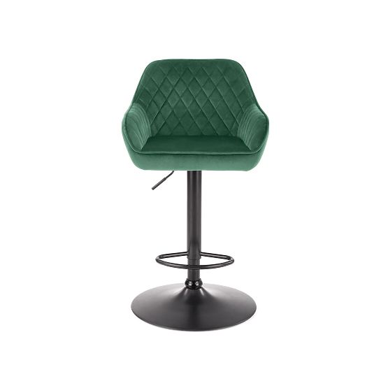Scaun de bar H103 verde închis (1p=1buc)