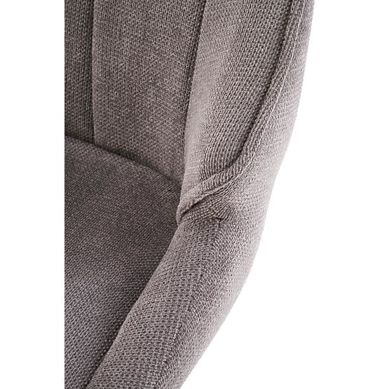 Scaun de bar H122 picioare - negru, șezut - gri (1p=2buc)