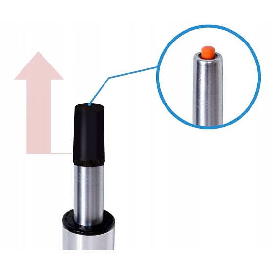 Scaun de bar Hoker Porti negru