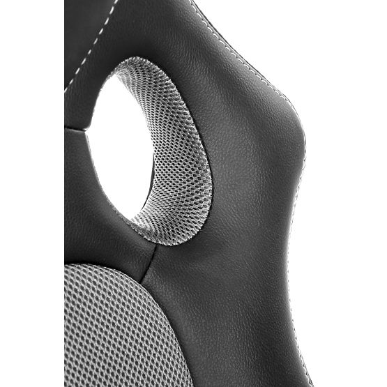 Scaun de birou BERKEL - negru-gri