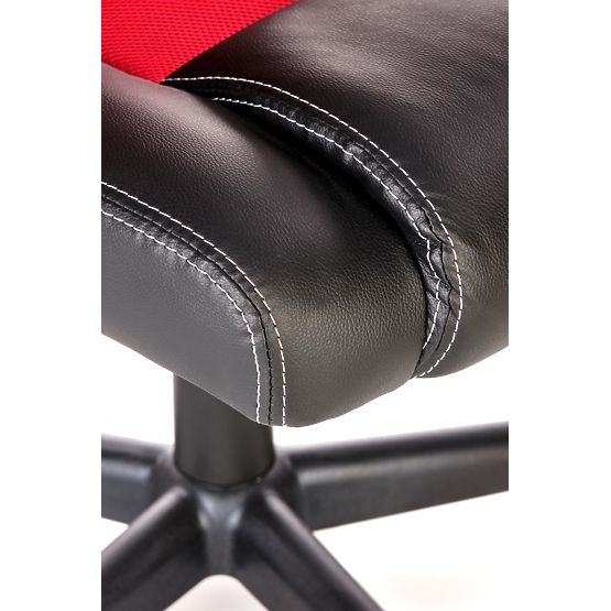 Scaun de birou BERKEL negru-roșu (1p=1buc)