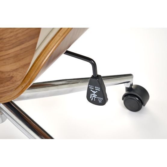 Scaun de birou TIMBER, nuc/bej