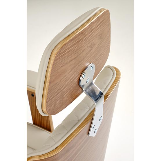 Scaun de birou TIMBER, nuc/bej