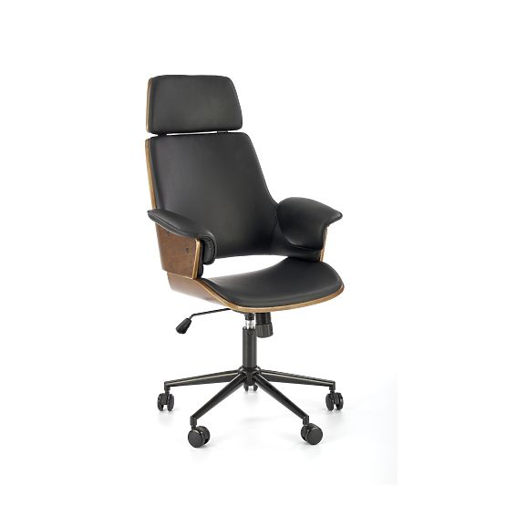 Scaun de birou WEBER nuc / negru