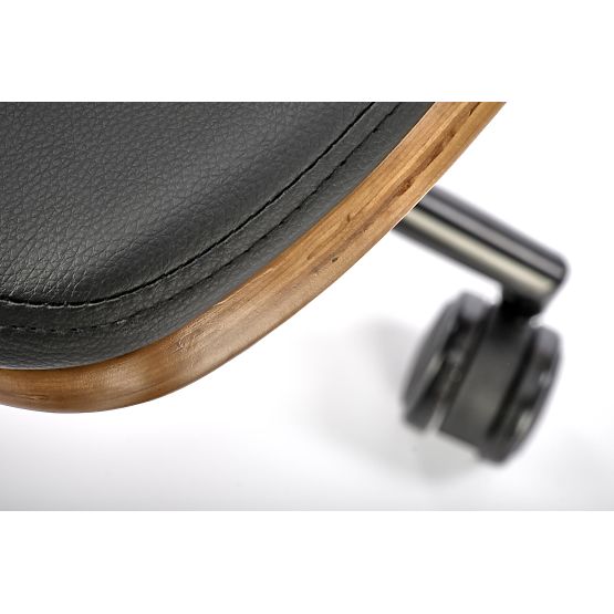 Scaun de birou WEBER nuc / negru