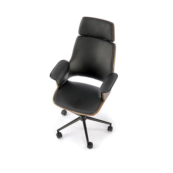 Scaun de birou WEBER nuc / negru