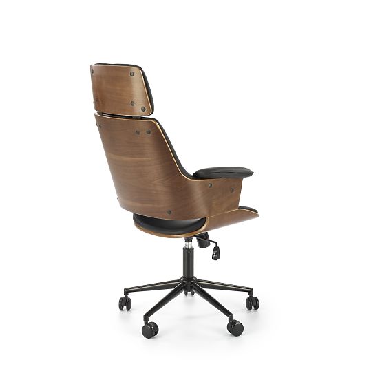 Scaun de birou WEBER nuc / negru