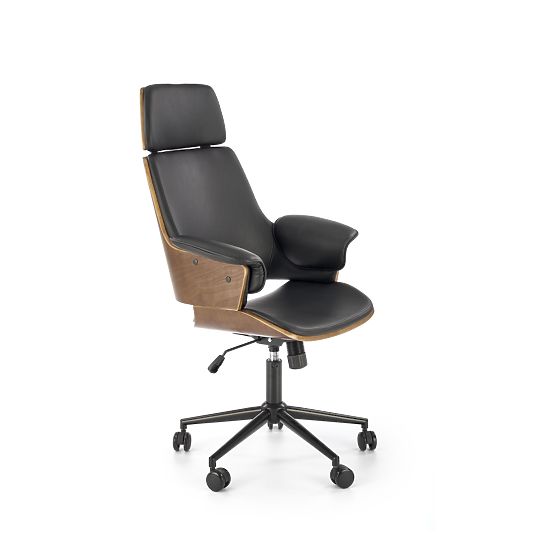Scaun de birou WEBER nuc / negru