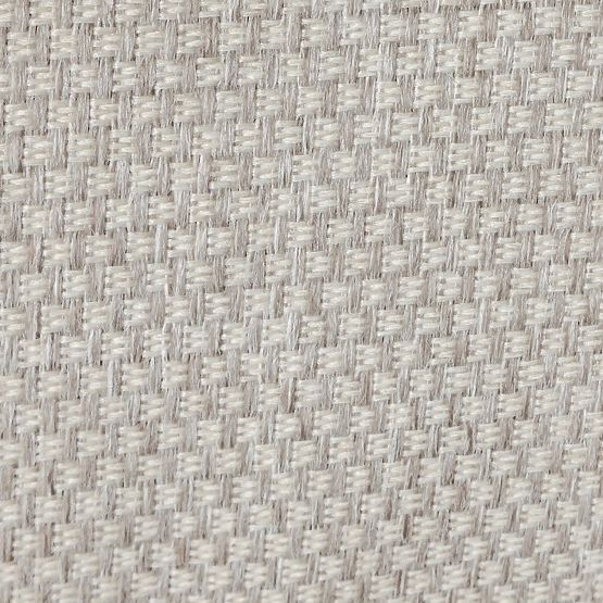 Scaun de grădină Japori din aluminiu, bej deschis, rotunjit