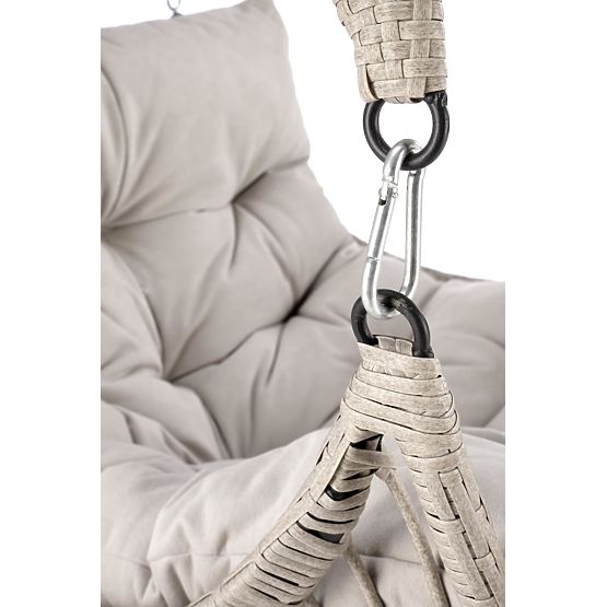 Scaun de grădină RASMUS, gri deschis (3p=1buc)