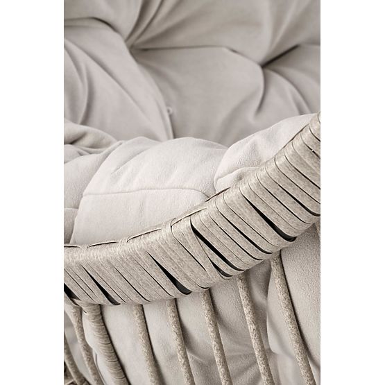 Scaun de grădină RASMUS, gri deschis (3p=1buc)