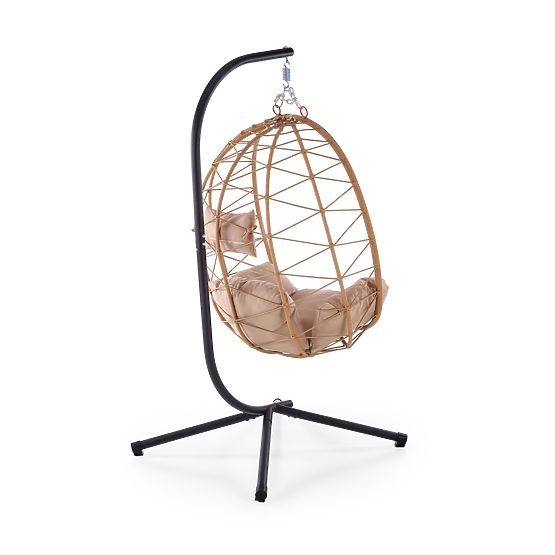 Scaun de grădină SNAKE, natural / bej