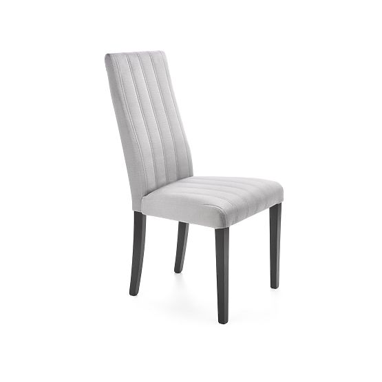 Scaun de masă DIEGO 2 - gri deschis/negru