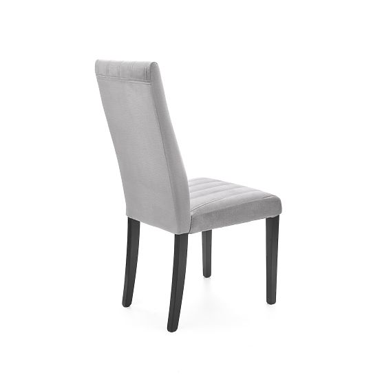 Scaun de masă DIEGO 2 - gri deschis/negru