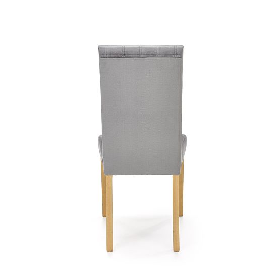 Scaun de masă DIEGO 3 - gri deschis/natural