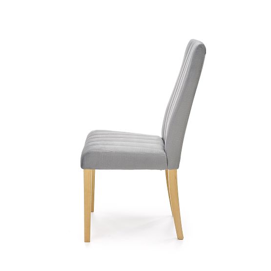 Scaun de masă DIEGO 3 - gri deschis/natural