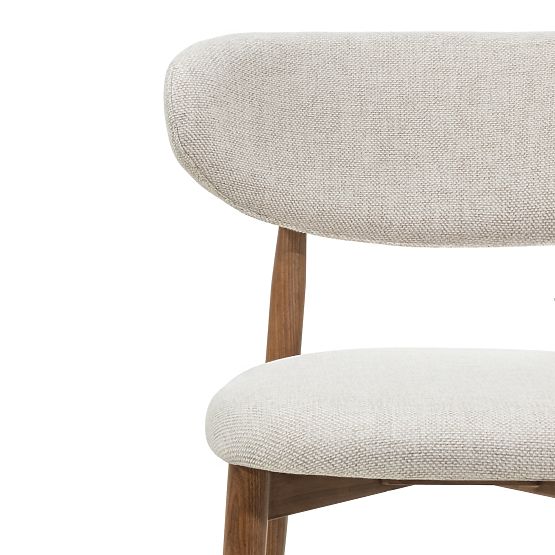 Scaun de masă Larnaca bej/maro