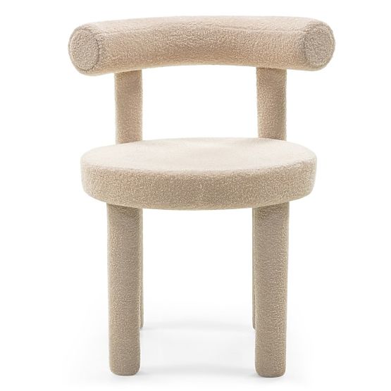 Scaun de masă Pedro 2.0, bej, boucle