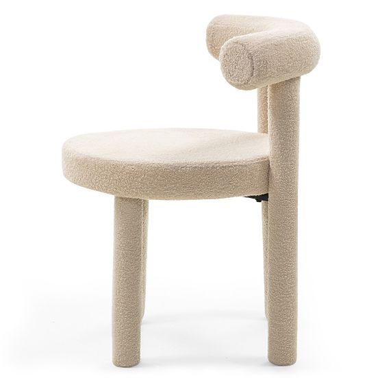 Scaun de masă Pedro 2.0, bej, boucle