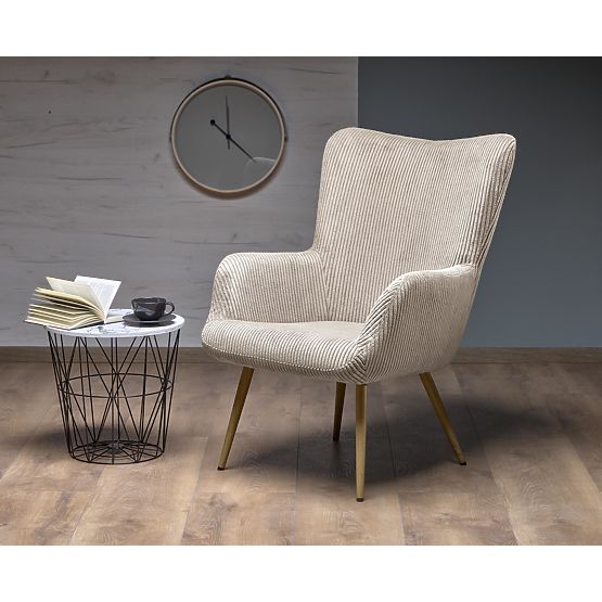 Scaun de relaxare AMARO - crem