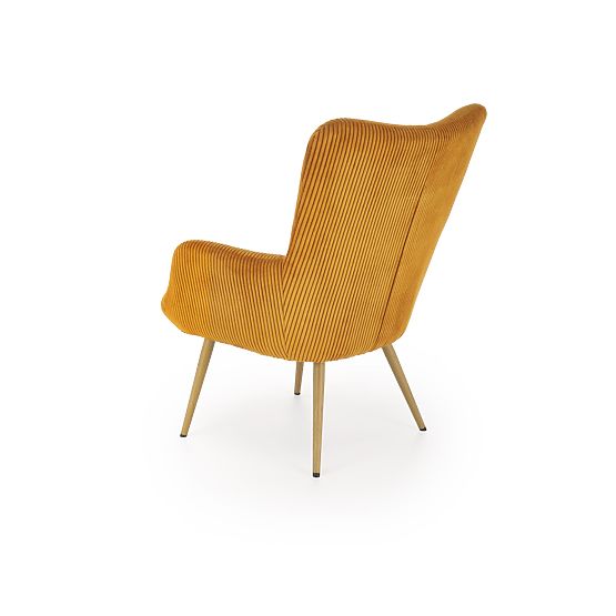 Scaun de relaxare AMARO - mustar