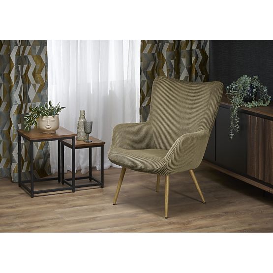 Scaun de relaxare AMARO - olive