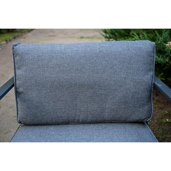 Scaun de terasă din aluminiu alb MOSTRARE alb