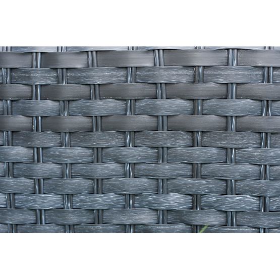 Scaun de terasă din tehnoratan MODERNO gri