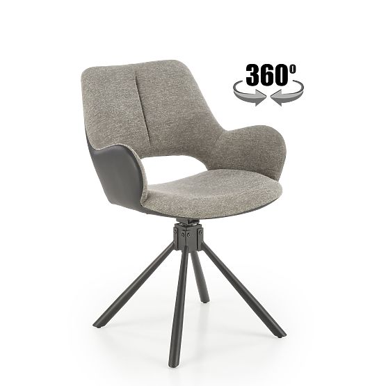 Scaun K494 gri / negru (1p=2buc)
