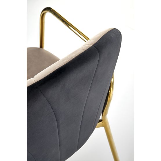 Scaun K500 bej/negru (1p=2 bucăți)