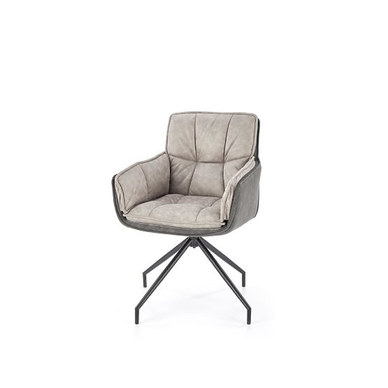Scaun K523 gri / gri închis (1p=2buc)