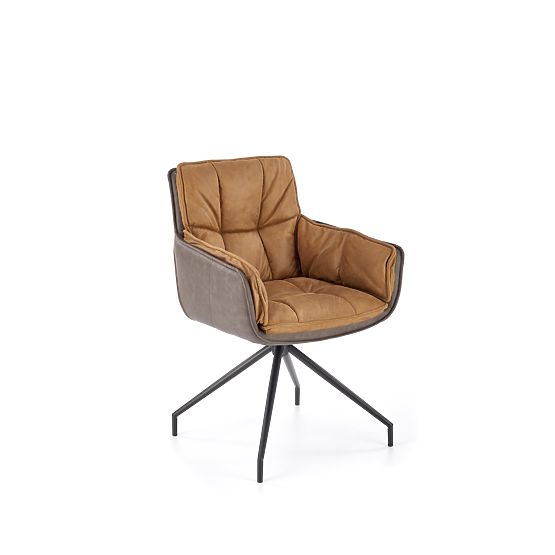 Scaun K523 maro / maro închis (1p=2buc)