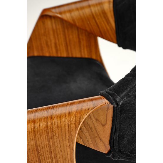 Scaun K586, nuc / negru (1p=1buc)