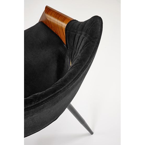 Scaun K586, nuc / negru (1p=1buc)