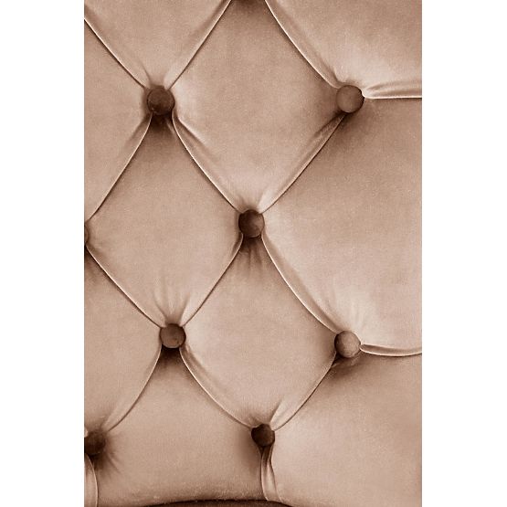 Scaun MIYA negru / tapițerie: bej (1p=2buc)