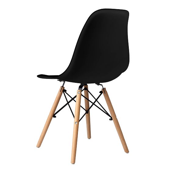 Scaun modern Milano DSW PP negru