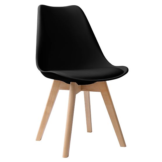 Scaun modern Nantes DSW negru