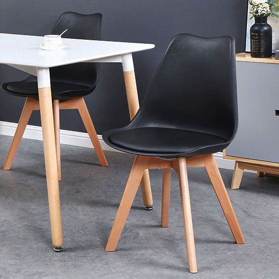 Scaun modern Nantes DSW negru