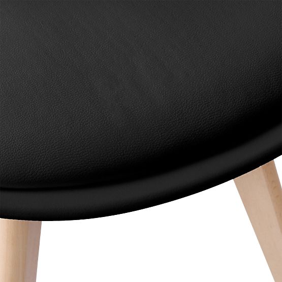 Scaun modern Nantes DSW negru